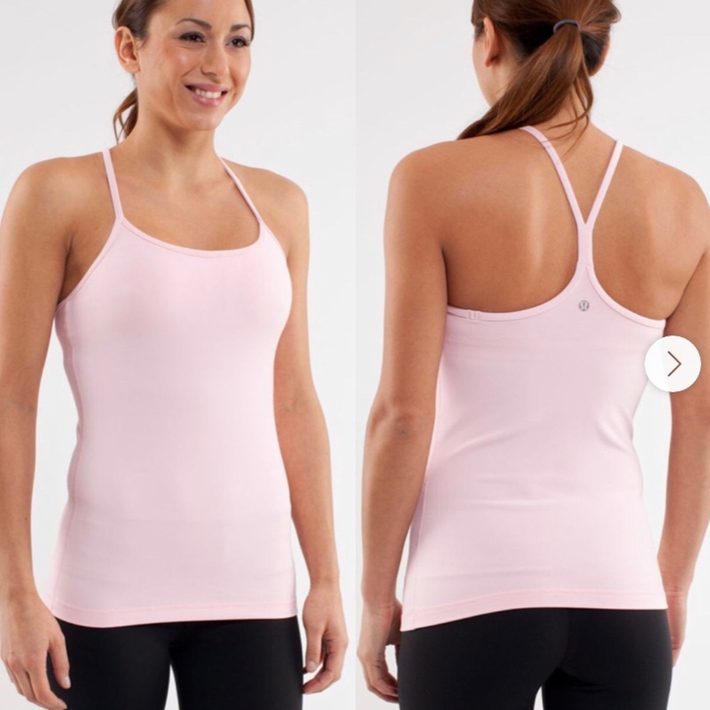 Like new lululemon power y tank size 8